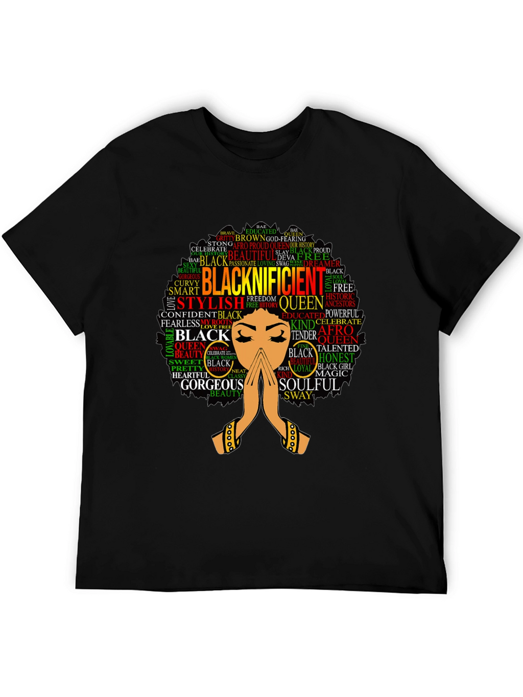 Blacknificent Queen Graphic Tee - Stylish & Empowering