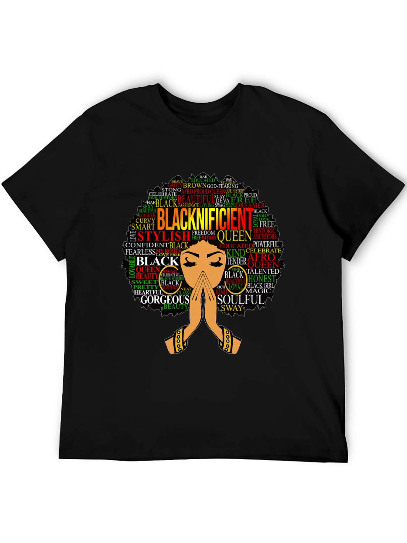 Blacknificent Queen Graphic Tee - Stylish & Empowering