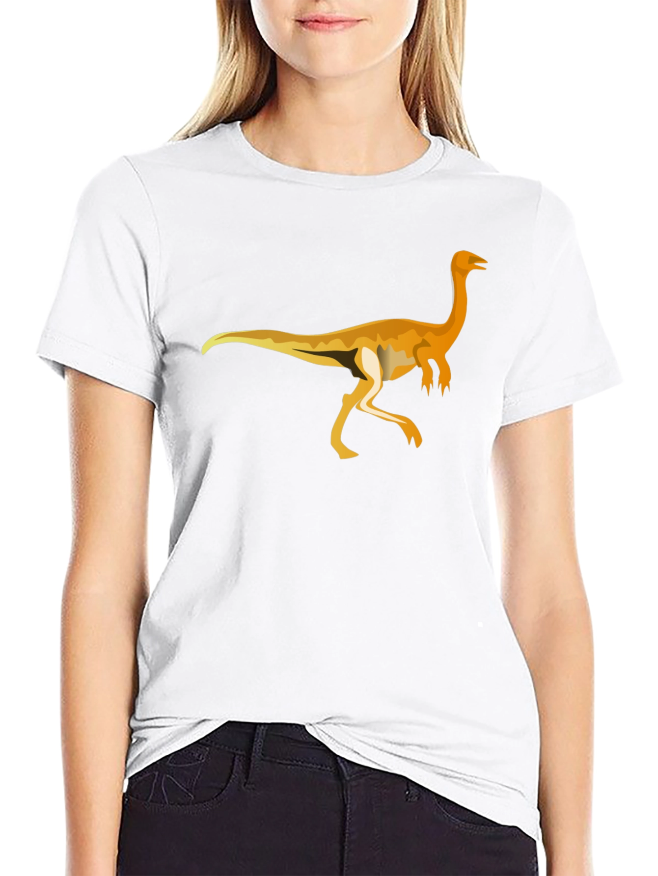 Dinosaur Graphic Black T-Shirt