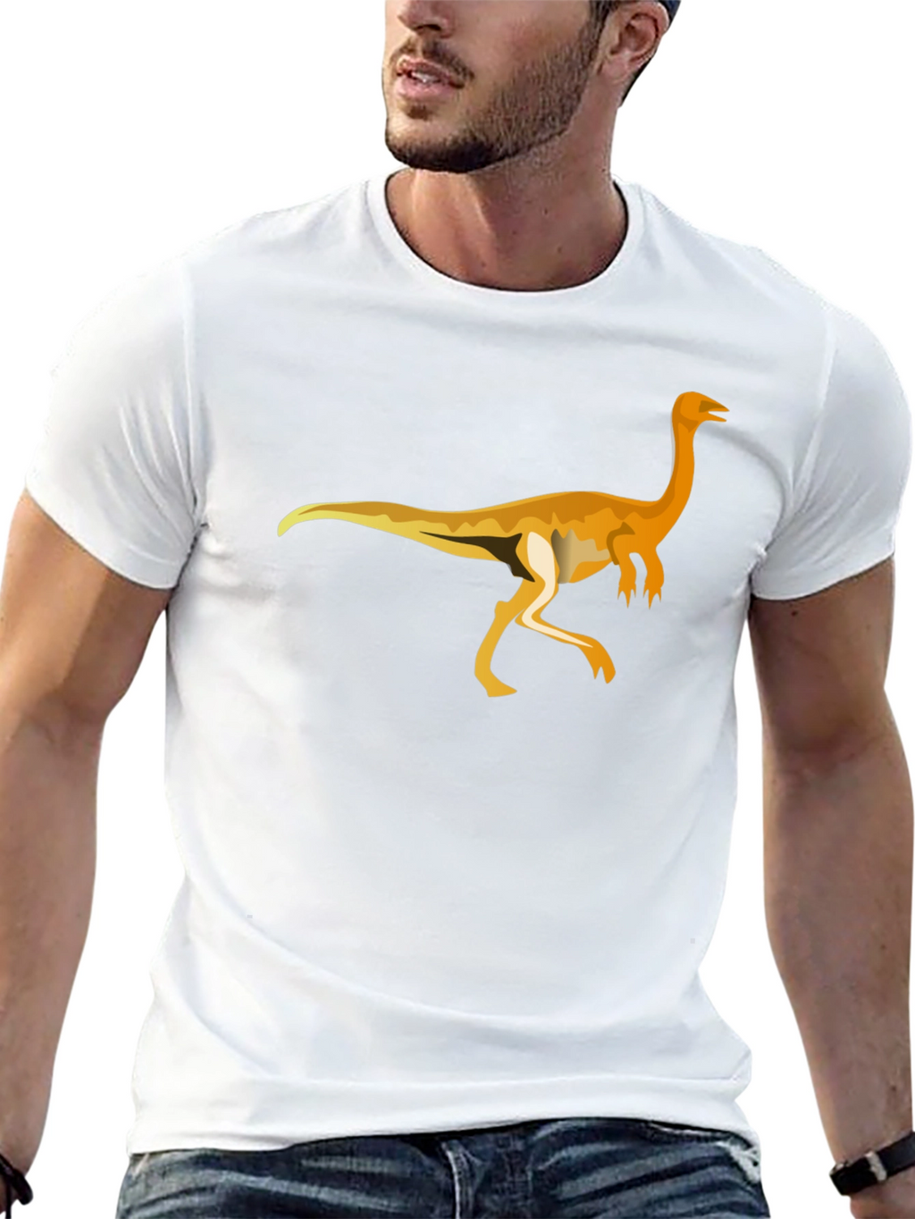 Dinosaur Graphic Black T-Shirt