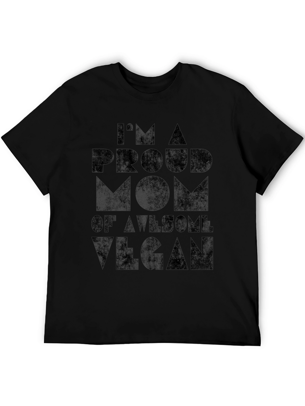 Proud Mom of Vegan Graphic Tee - Unisex