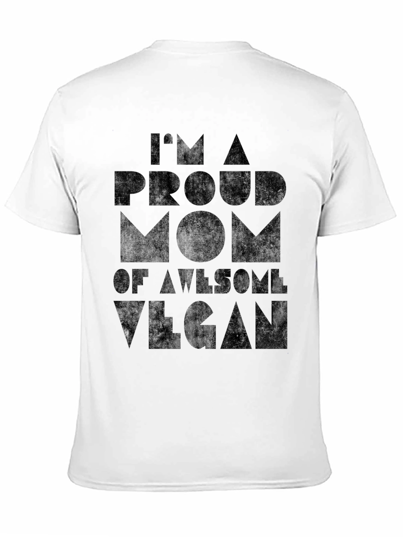 Proud Mom of Vegan Graphic Tee - Unisex