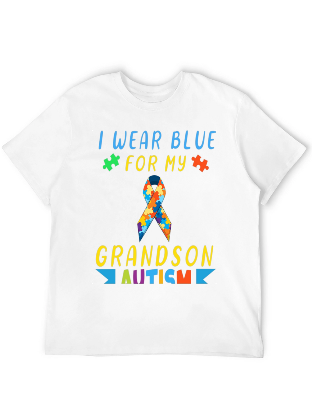 Autism Awareness Grandson T-Shirt