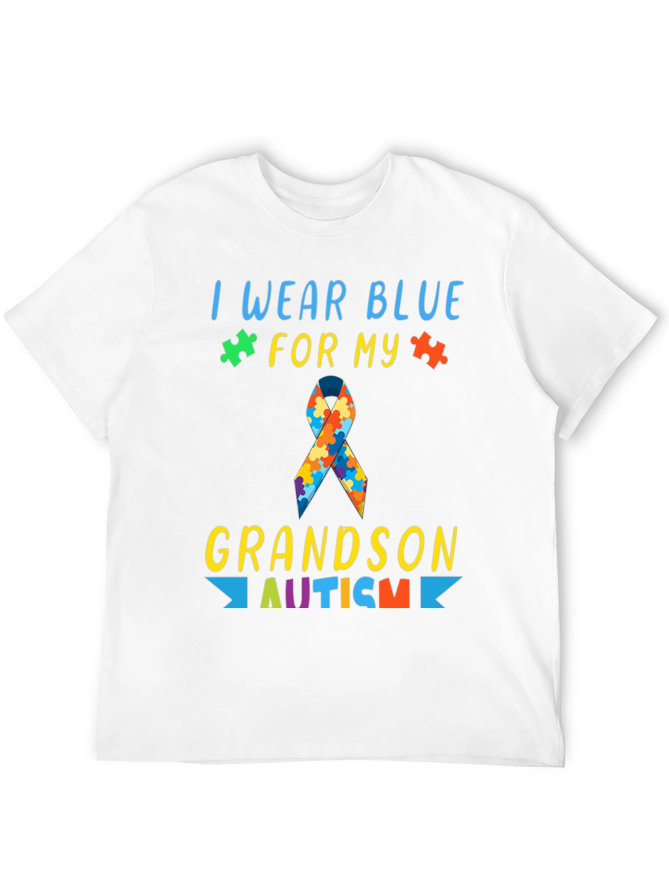 Autism Awareness Grandson T-Shirt