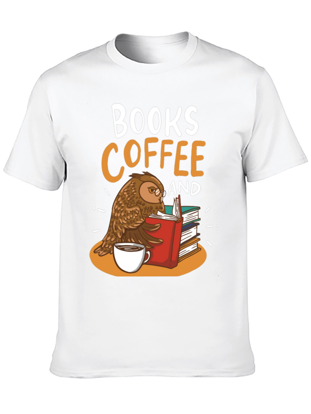 Books Coffee & Owl T-Shirt