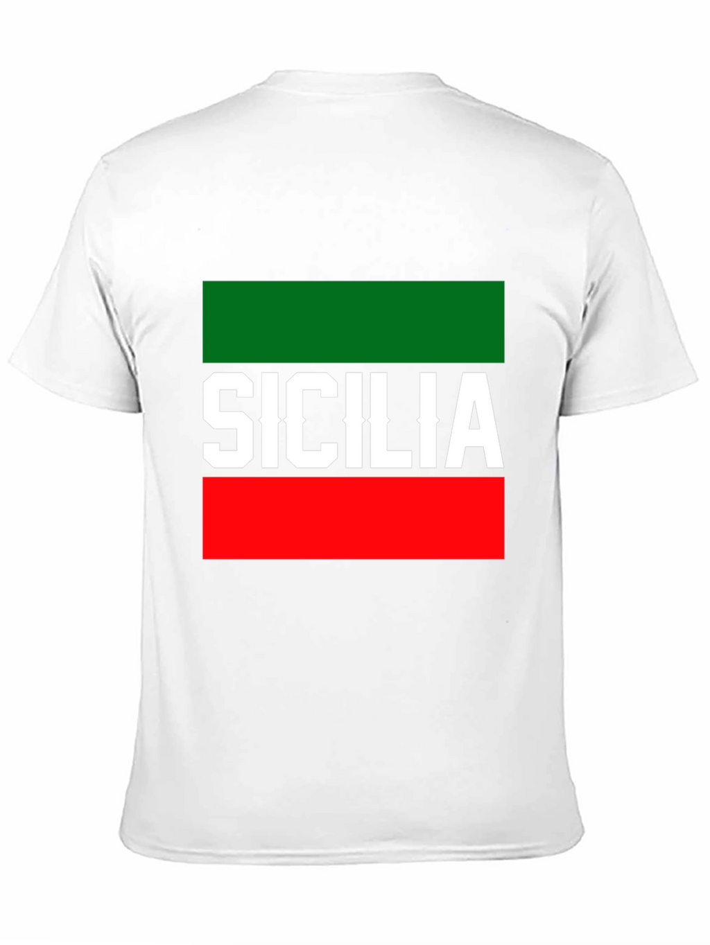 Sicilia Italy Flag T-Shirt