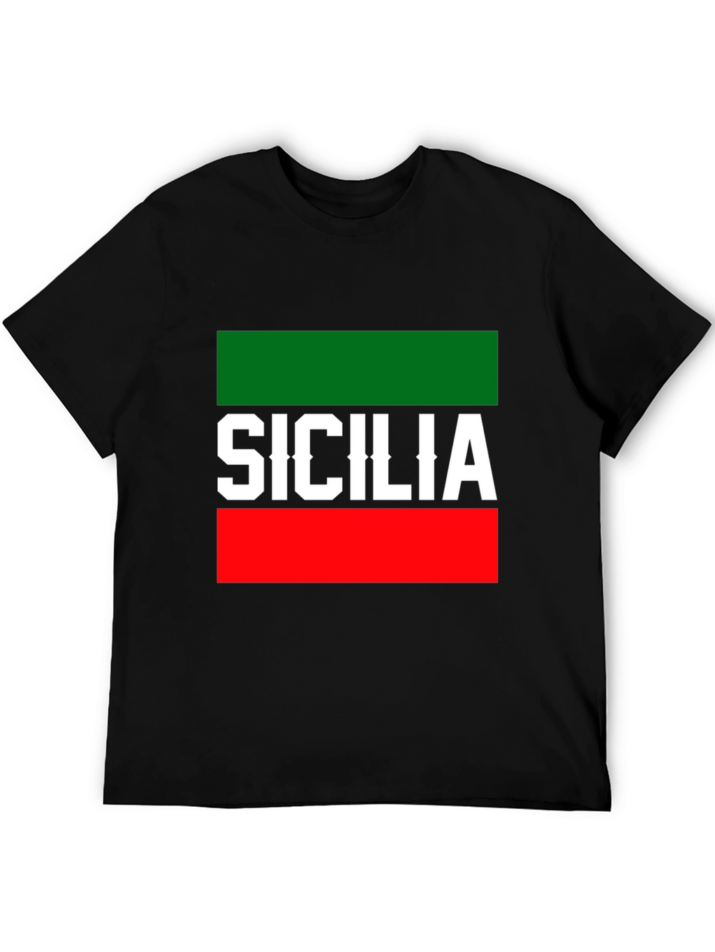 Sicilia Italy Flag T-Shirt