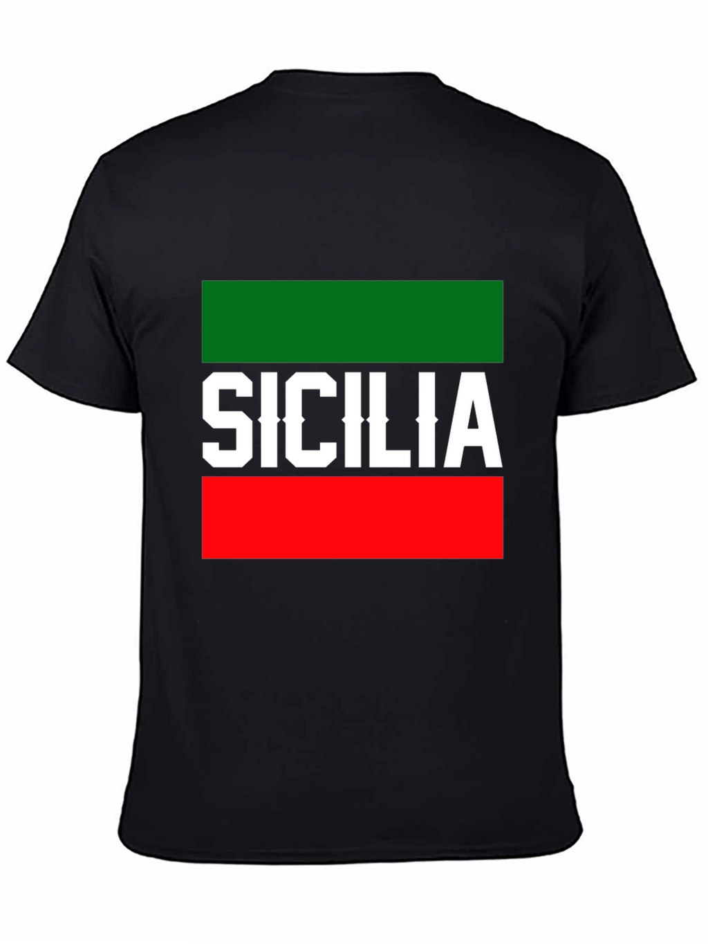 Sicilia Italy Flag T-Shirt