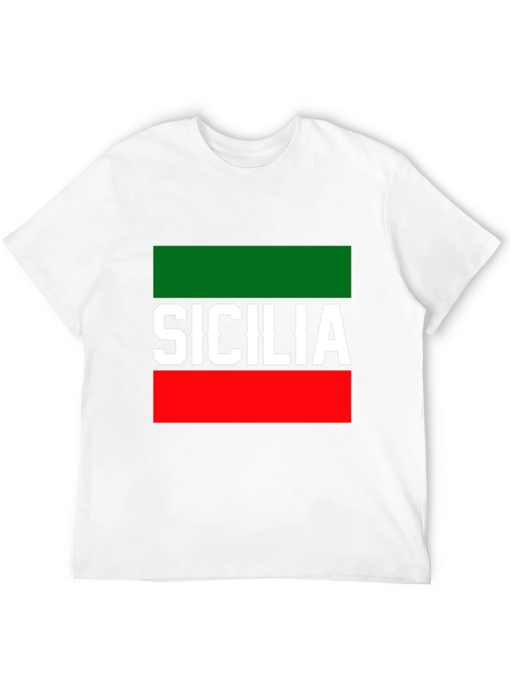 Sicilia Italy Flag T-Shirt