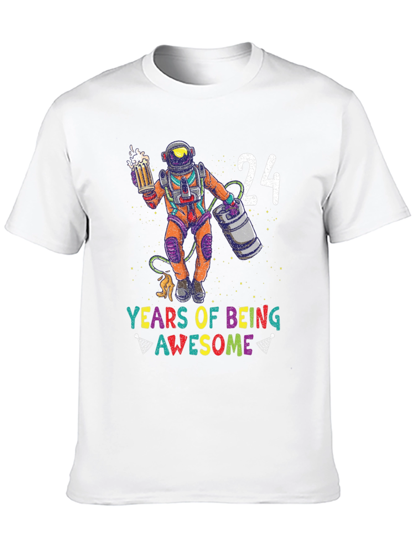 24 Years of Being Awesome Graphic Tee
