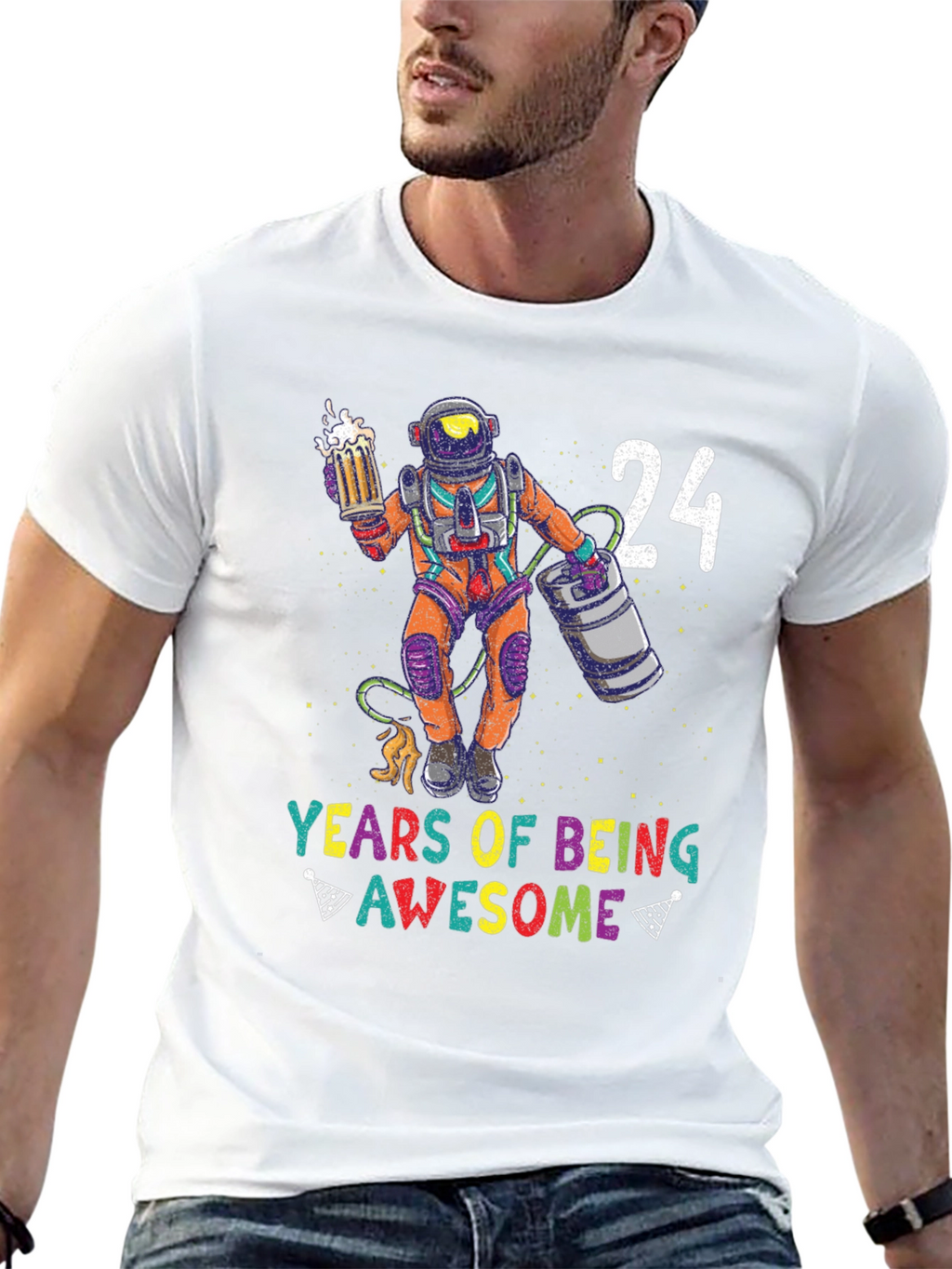 24 Years of Being Awesome Graphic Tee