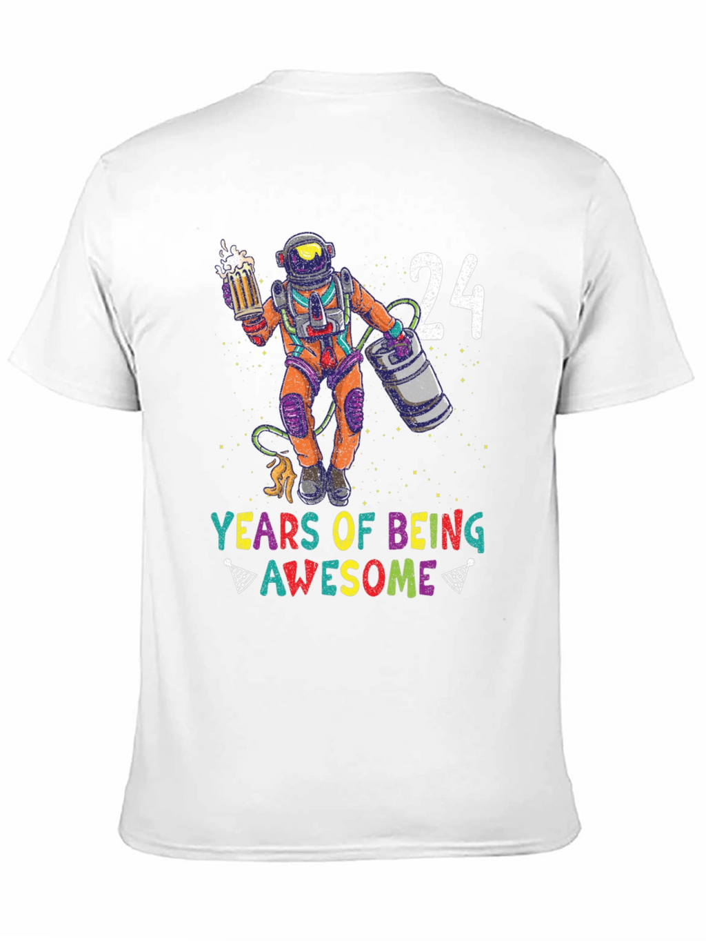 24 Years of Being Awesome Graphic Tee