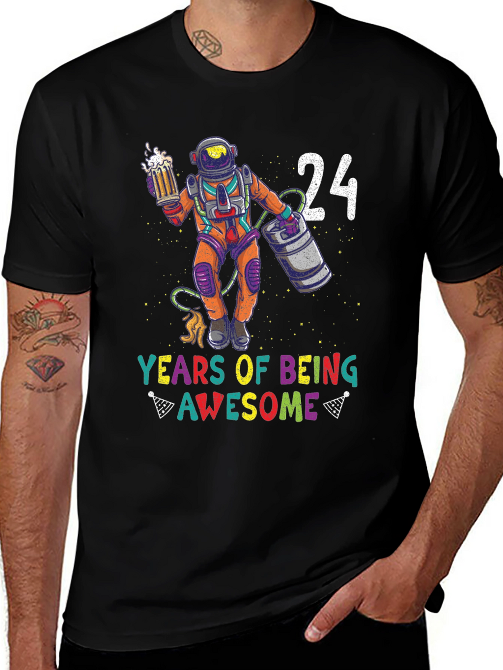 24 Years of Being Awesome Graphic Tee