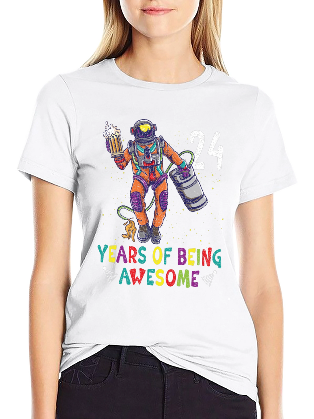 24 Years of Being Awesome Graphic Tee