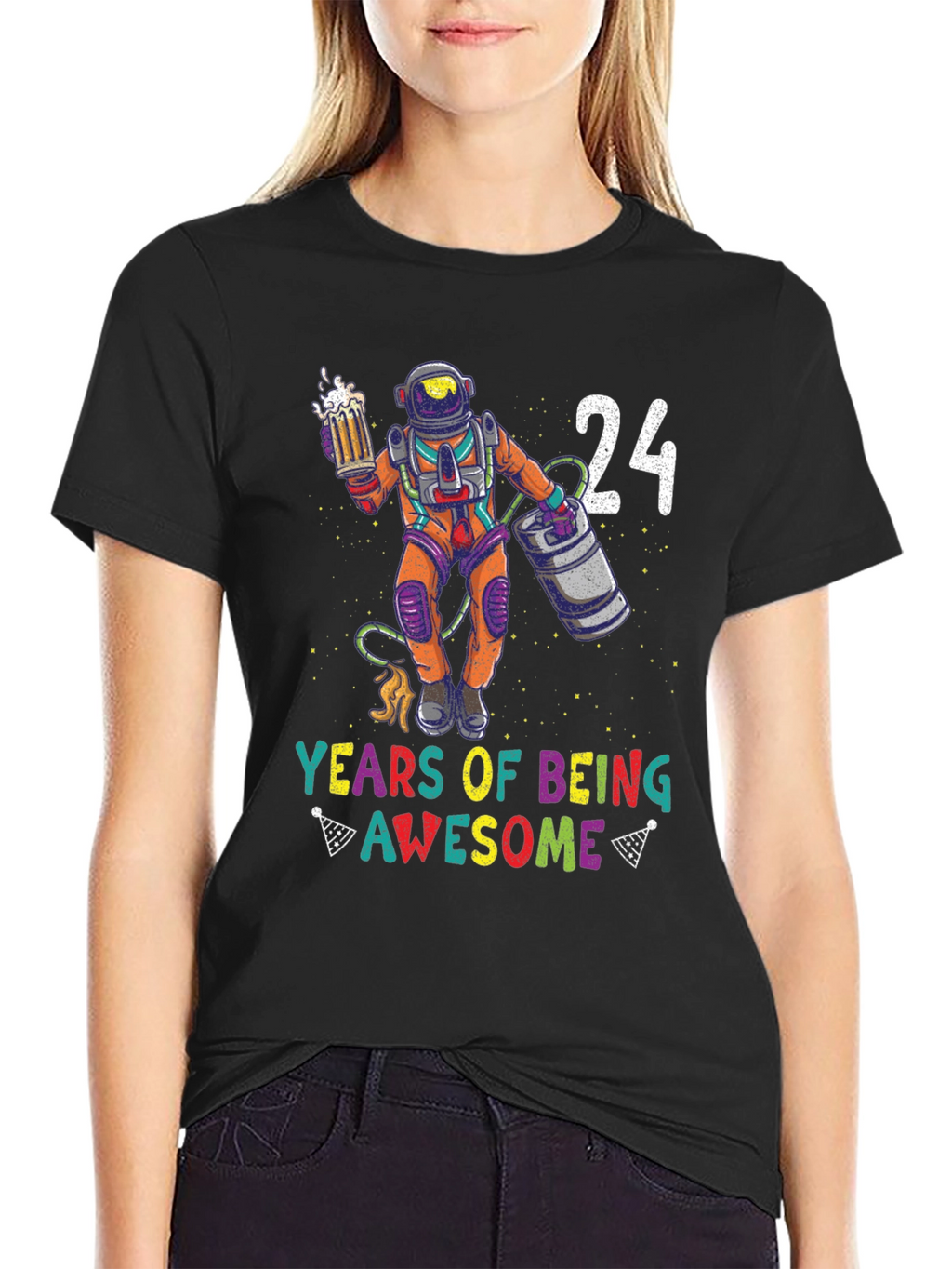 24 Years of Being Awesome Graphic Tee
