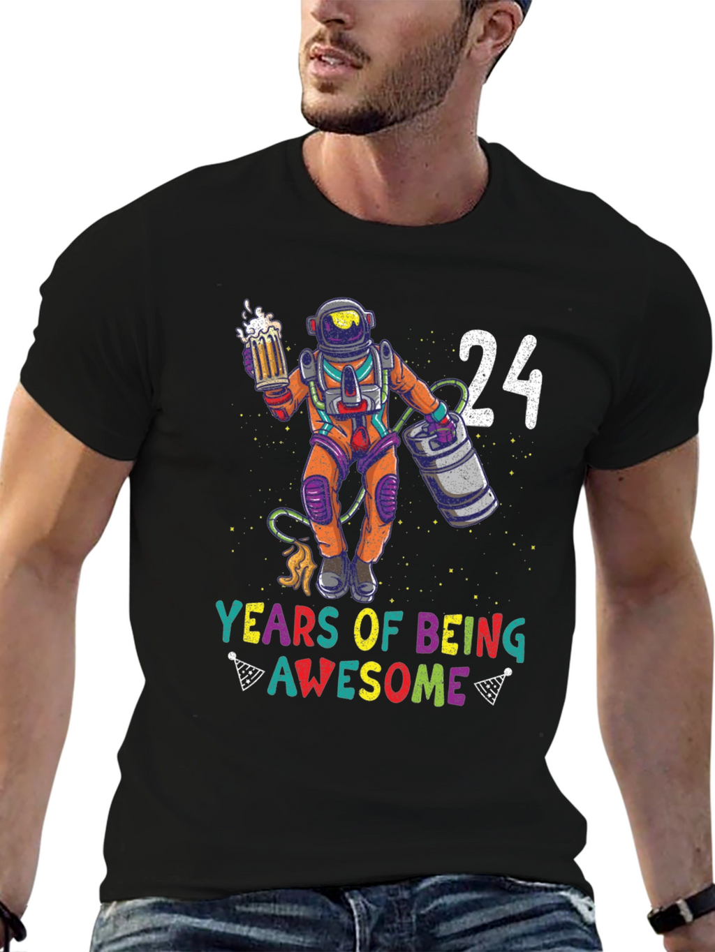 24 Years of Being Awesome Graphic Tee