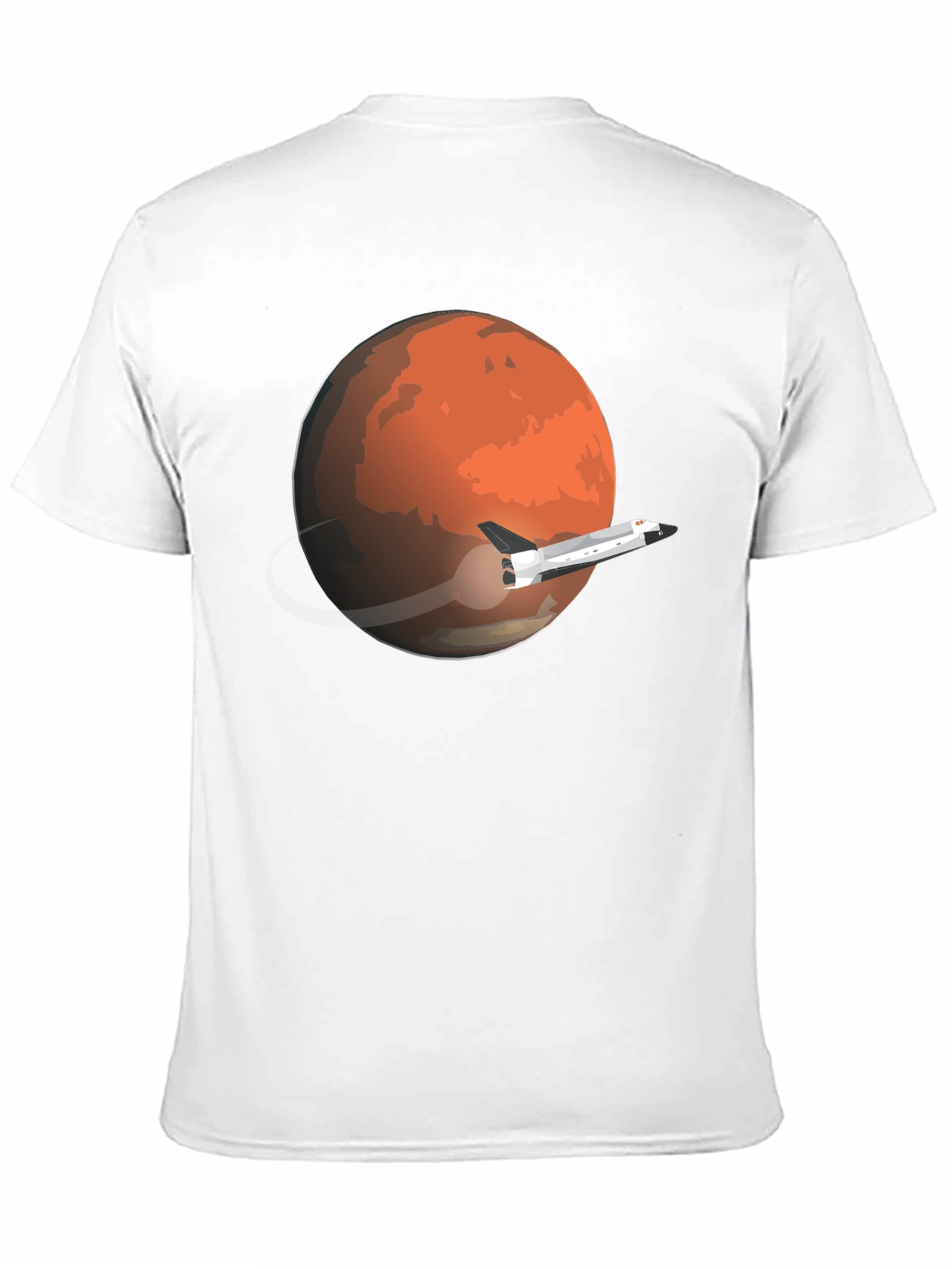 Mars Mission Black T-Shirt
