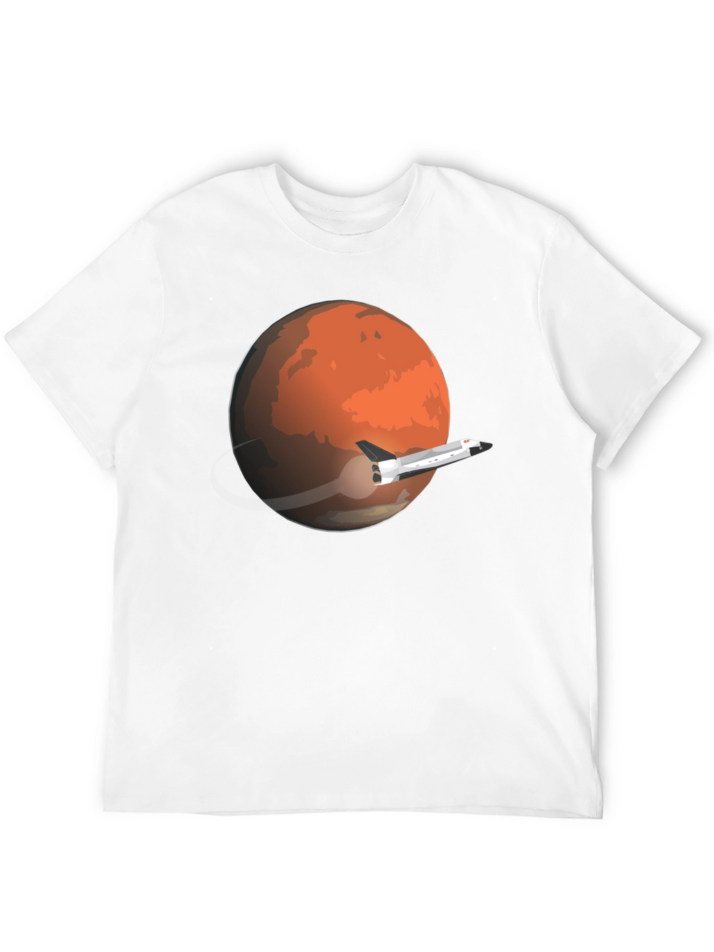 Mars Mission Black T-Shirt