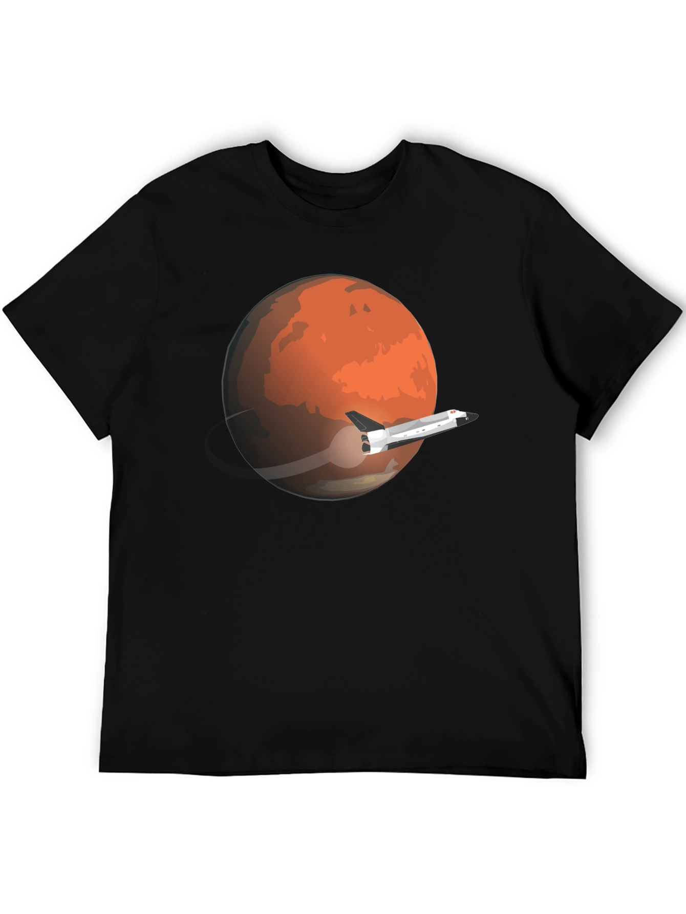 Mars Mission Black T-Shirt