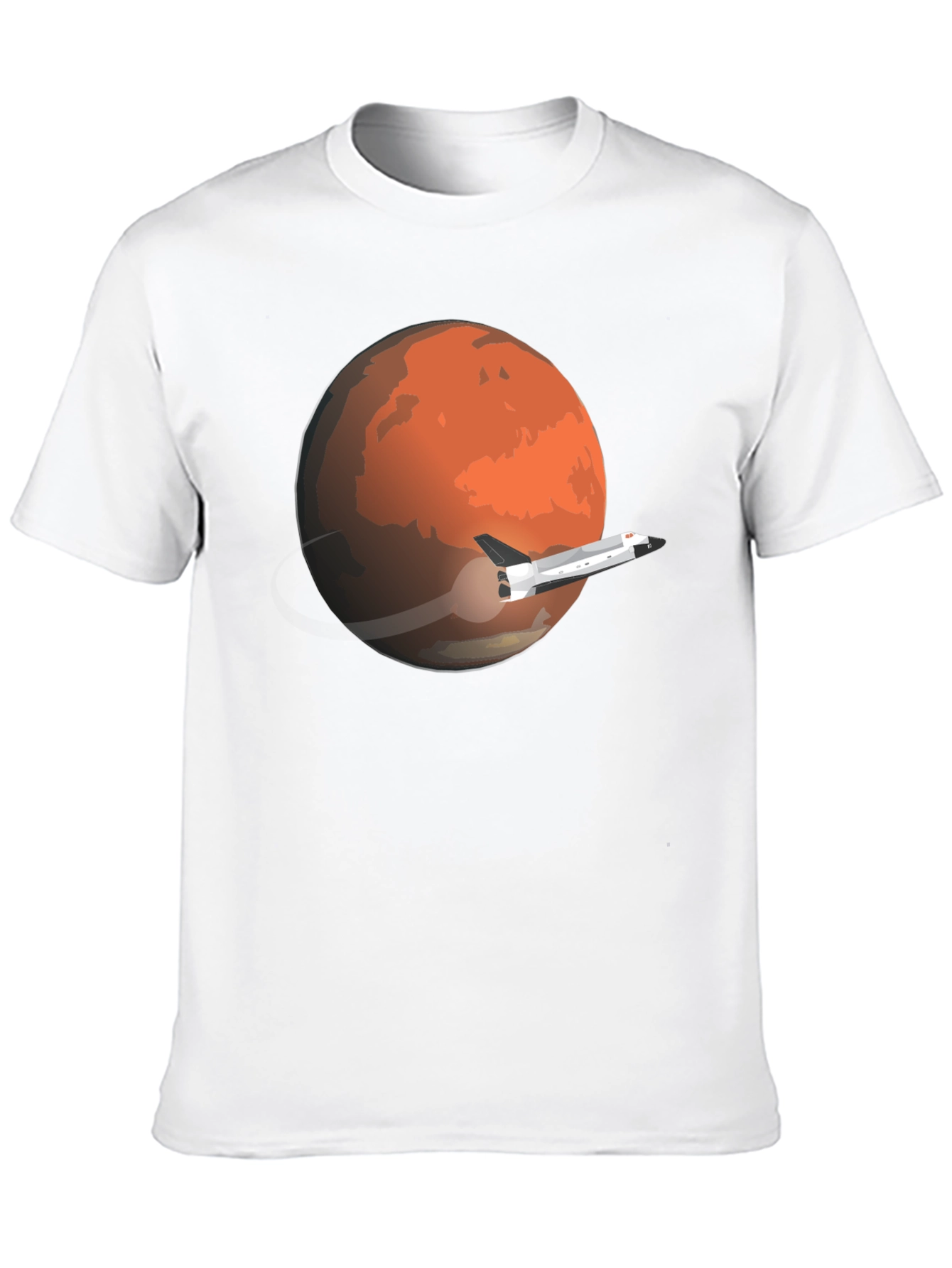 Mars Mission Black T-Shirt