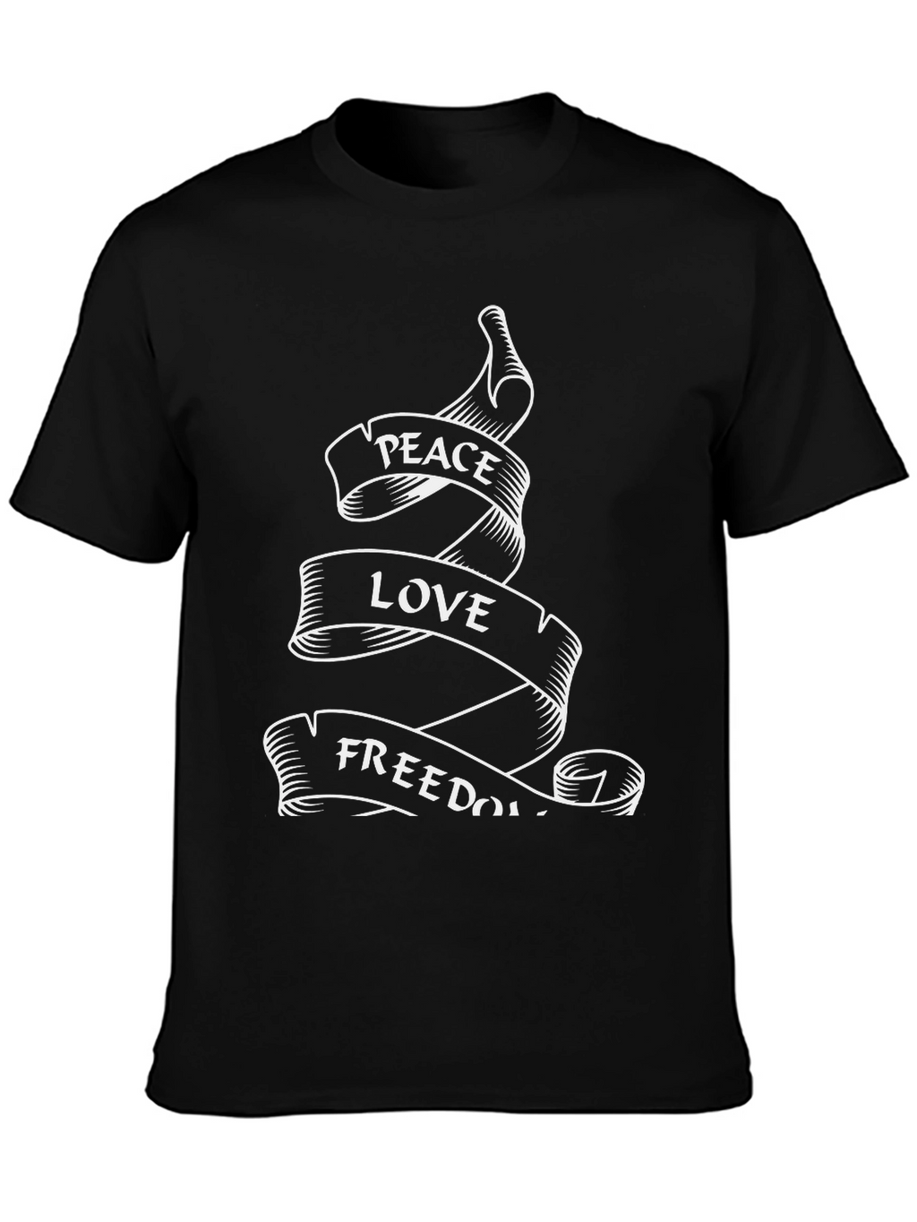 Peace Love Freedom Graphic T-Shirt