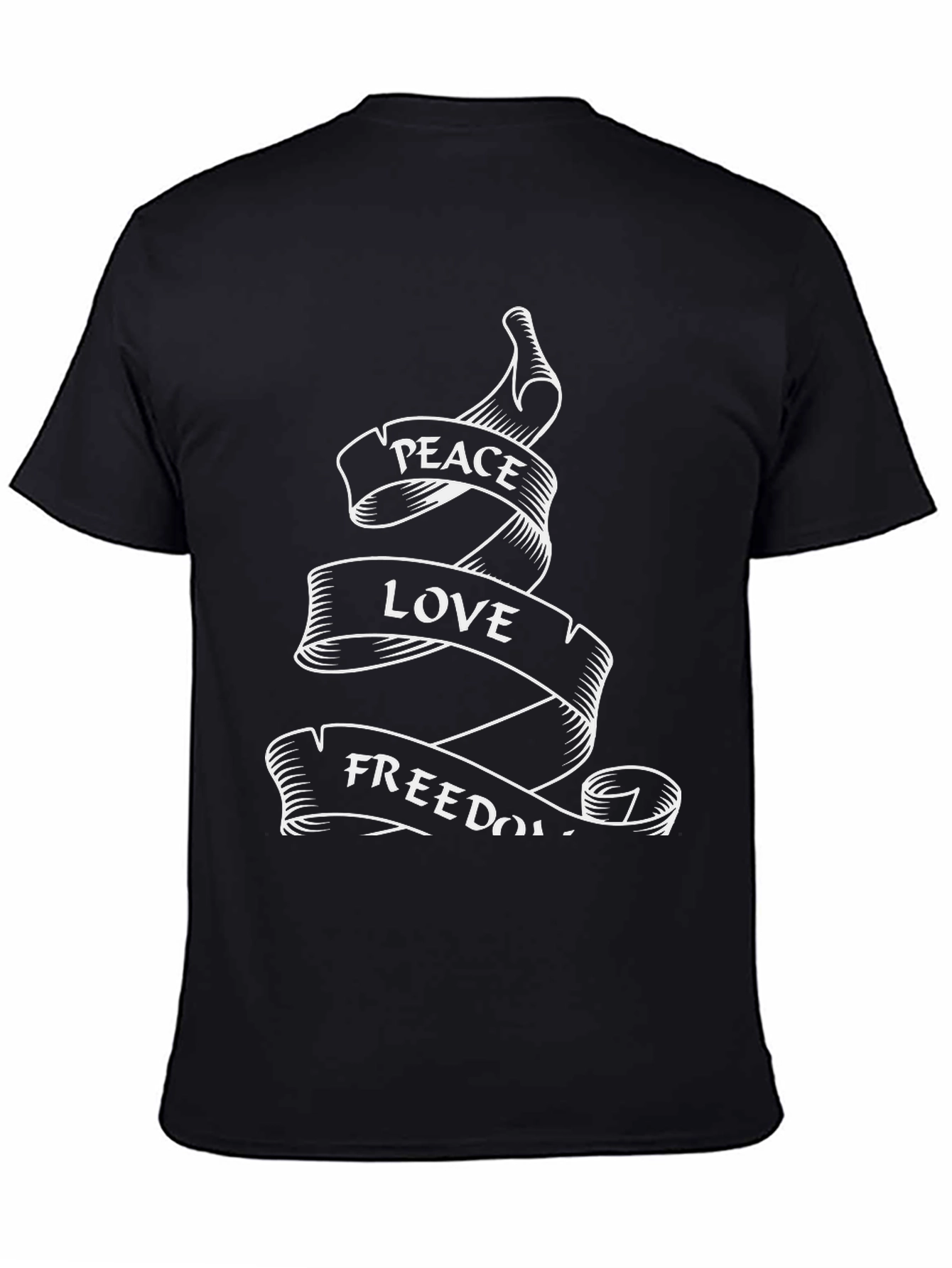 Peace Love Freedom Graphic T-Shirt