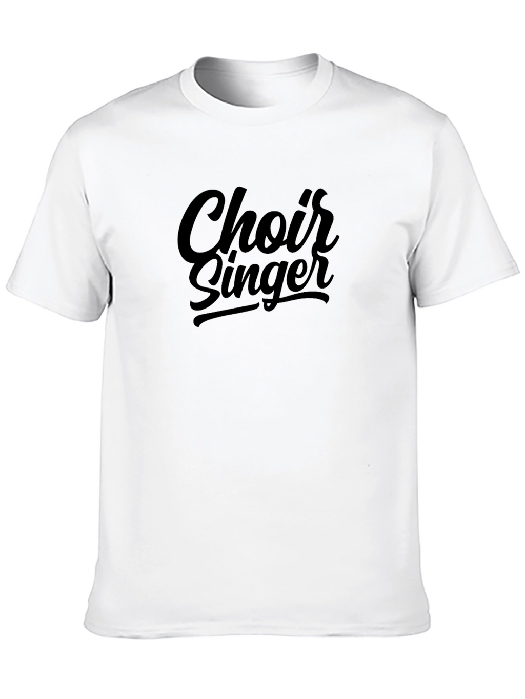 Choir Singer Graphic T-Shirt - Soft Cotton Blend