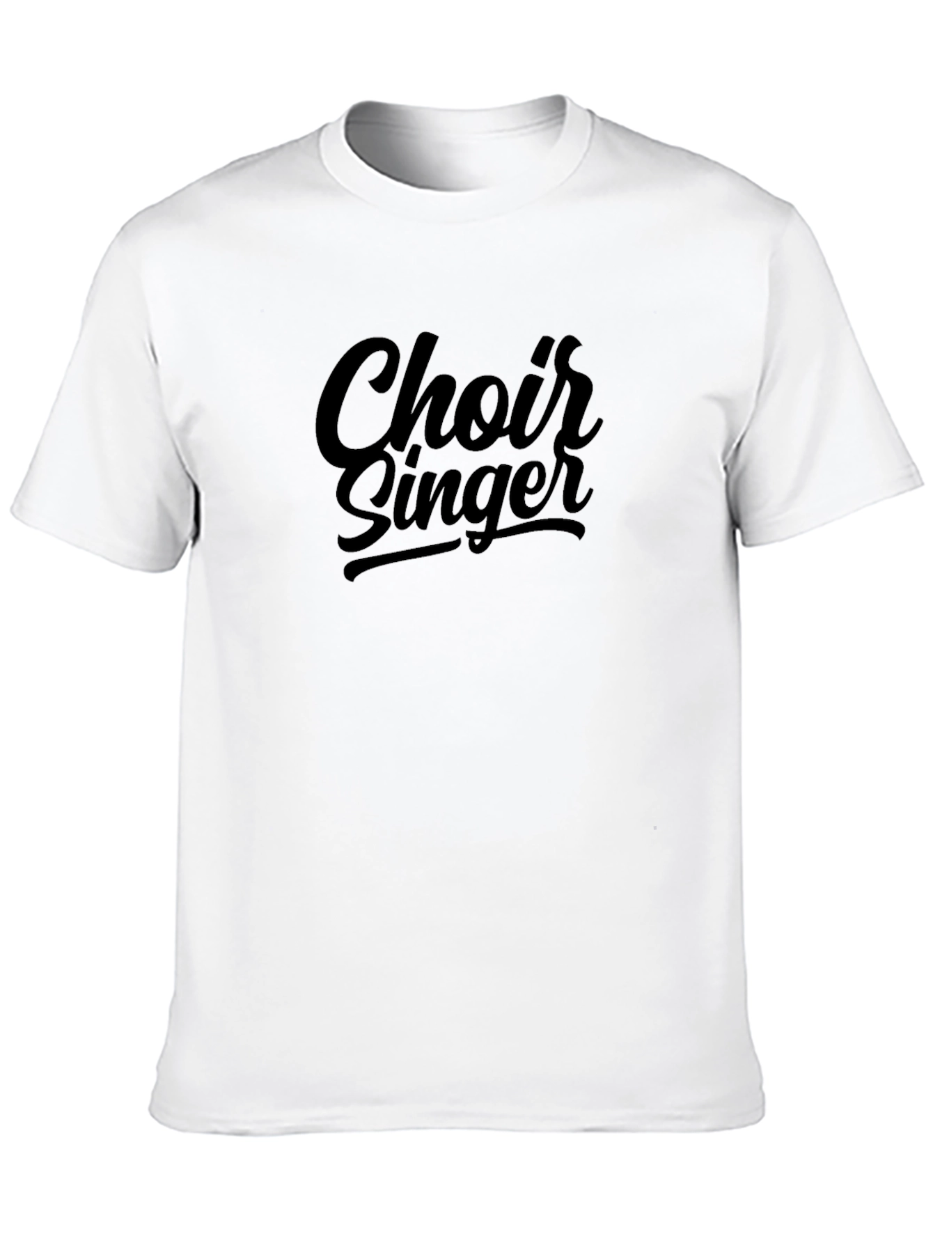 Choir Singer Graphic T-Shirt - Soft Cotton Blend