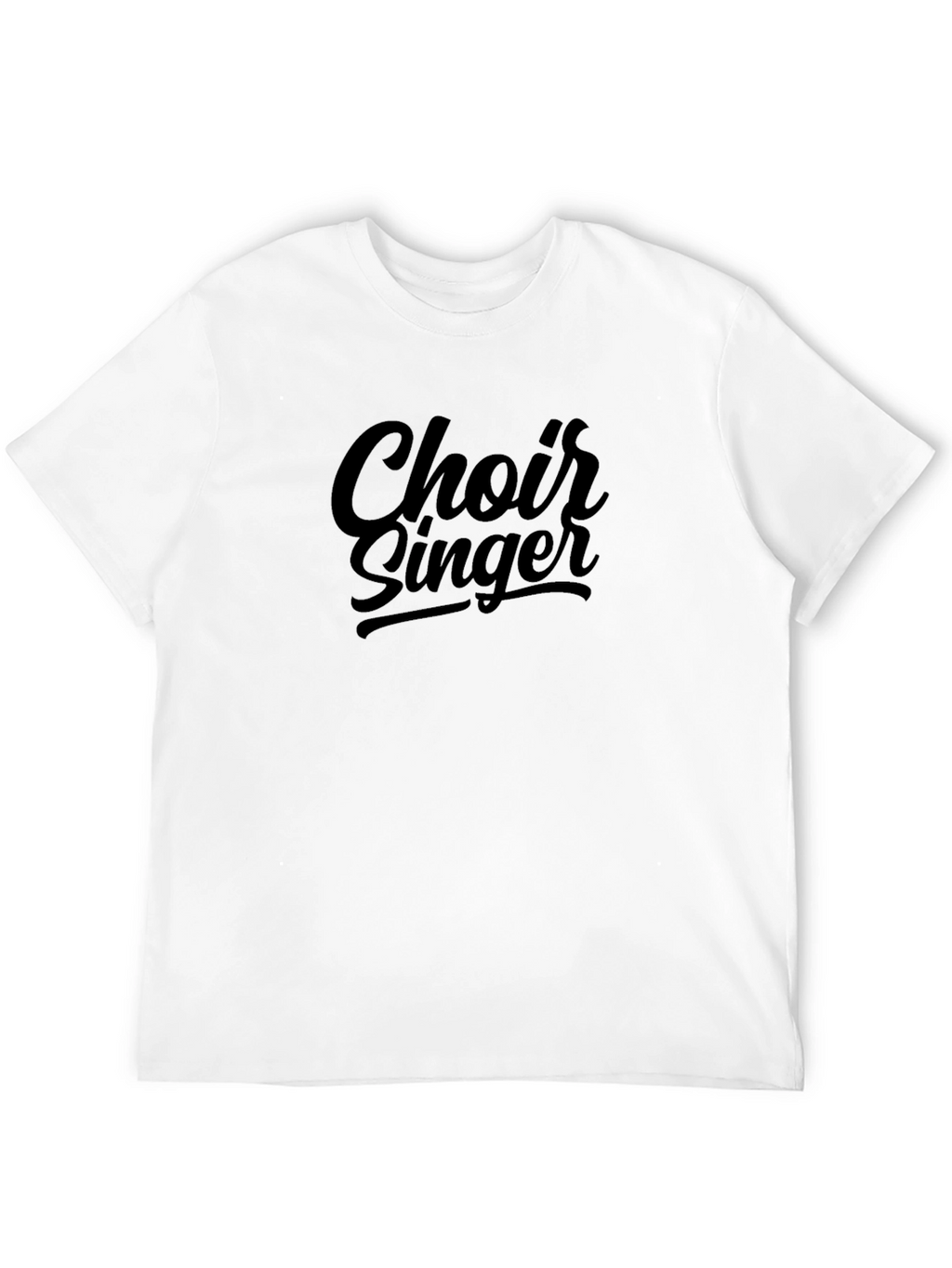 Choir Singer Graphic T-Shirt - Soft Cotton Blend