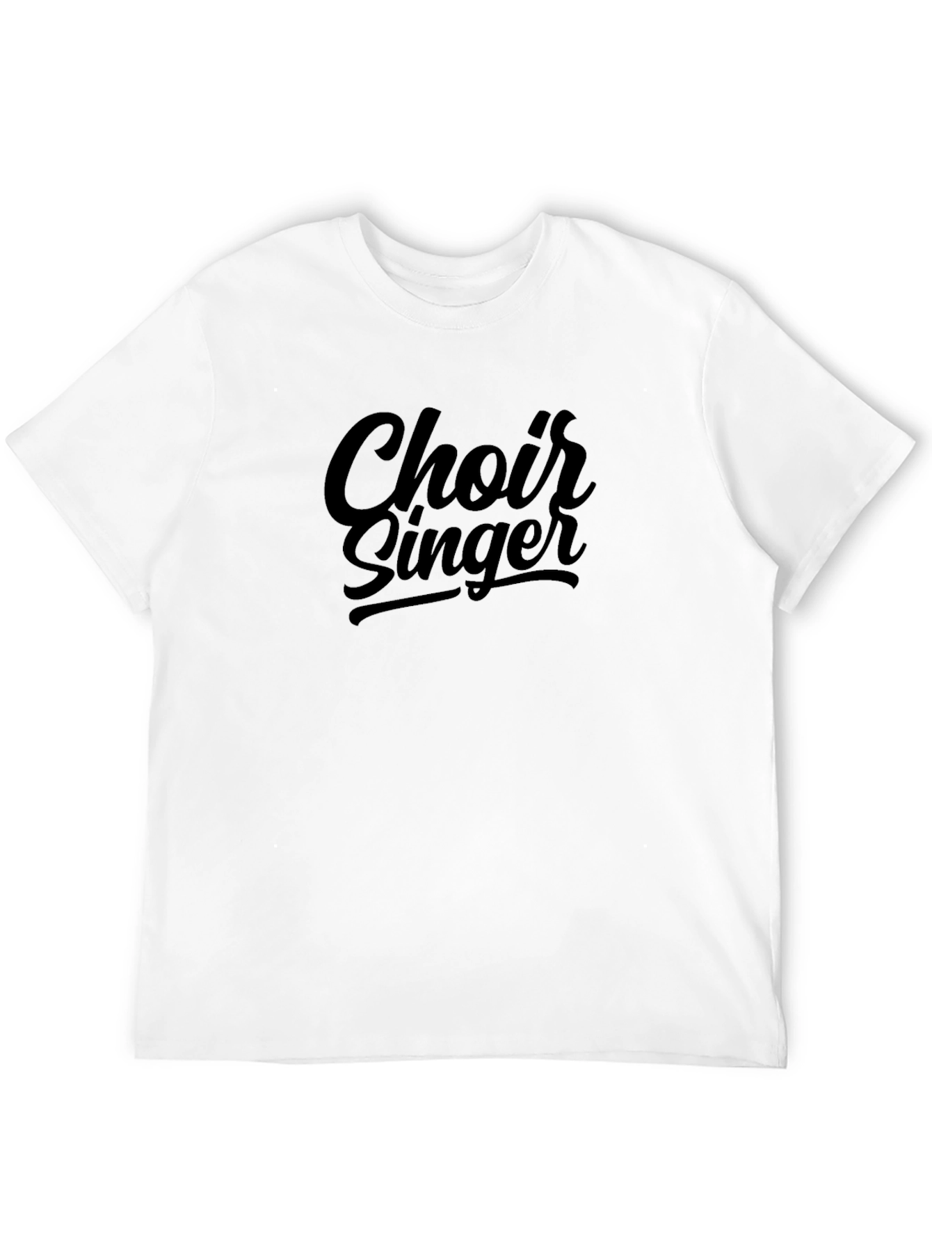 Choir Singer Graphic T-Shirt - Soft Cotton Blend
