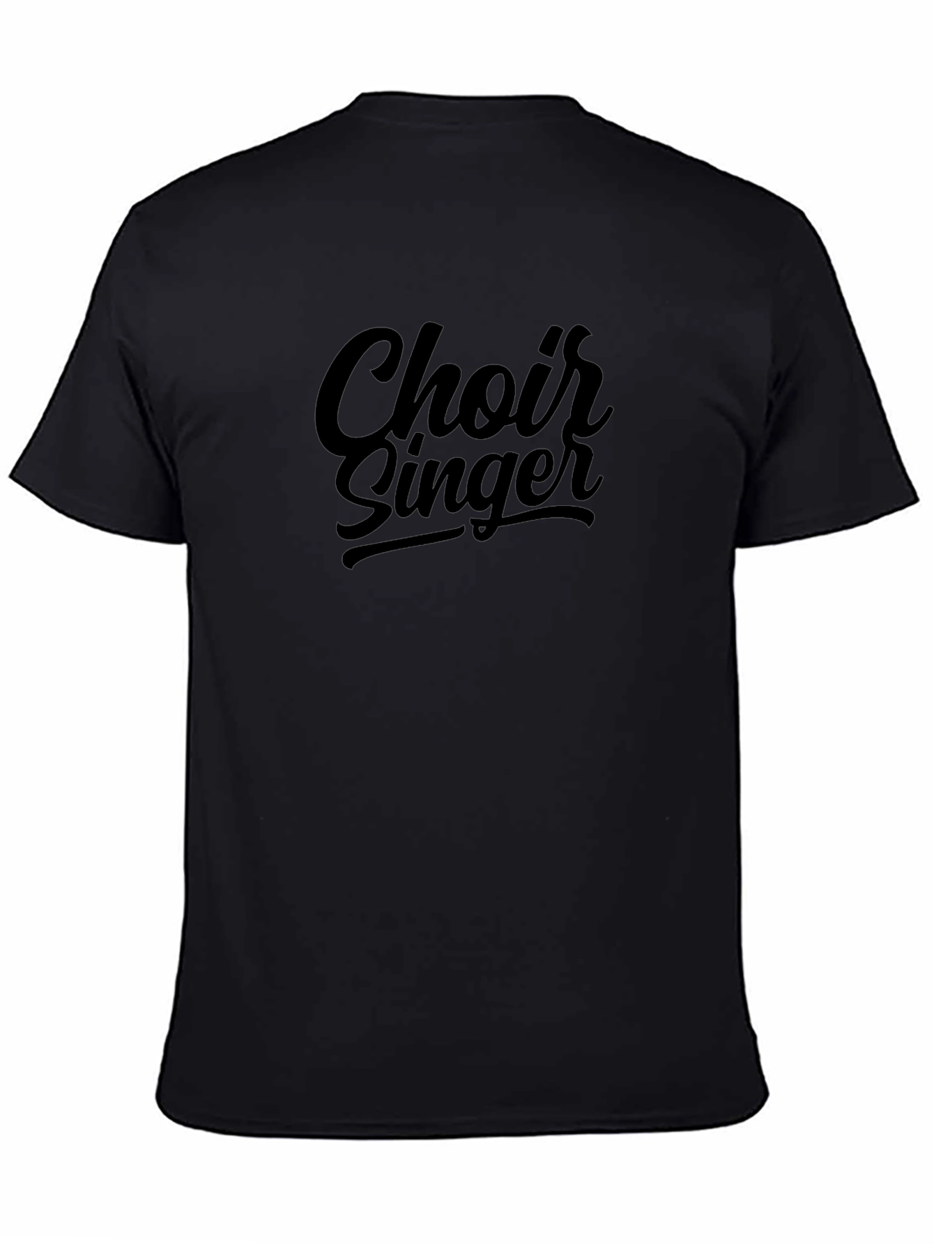 Choir Singer Graphic T-Shirt - Soft Cotton Blend