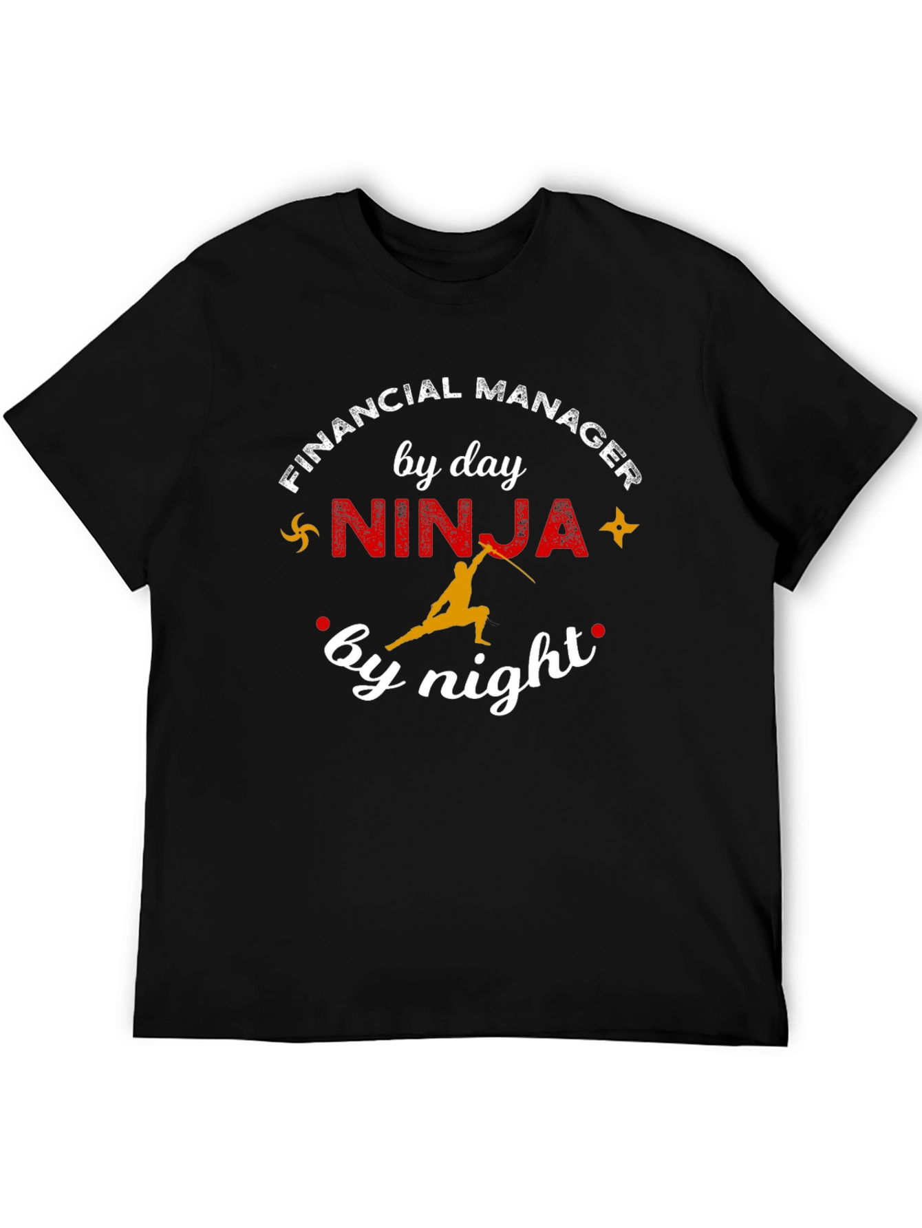 Financial Manager Ninja T-Shirt - Day & Night