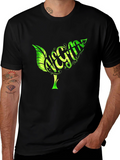 Vegan Leaf T-Shirt - Organic Cotton Stylish Design