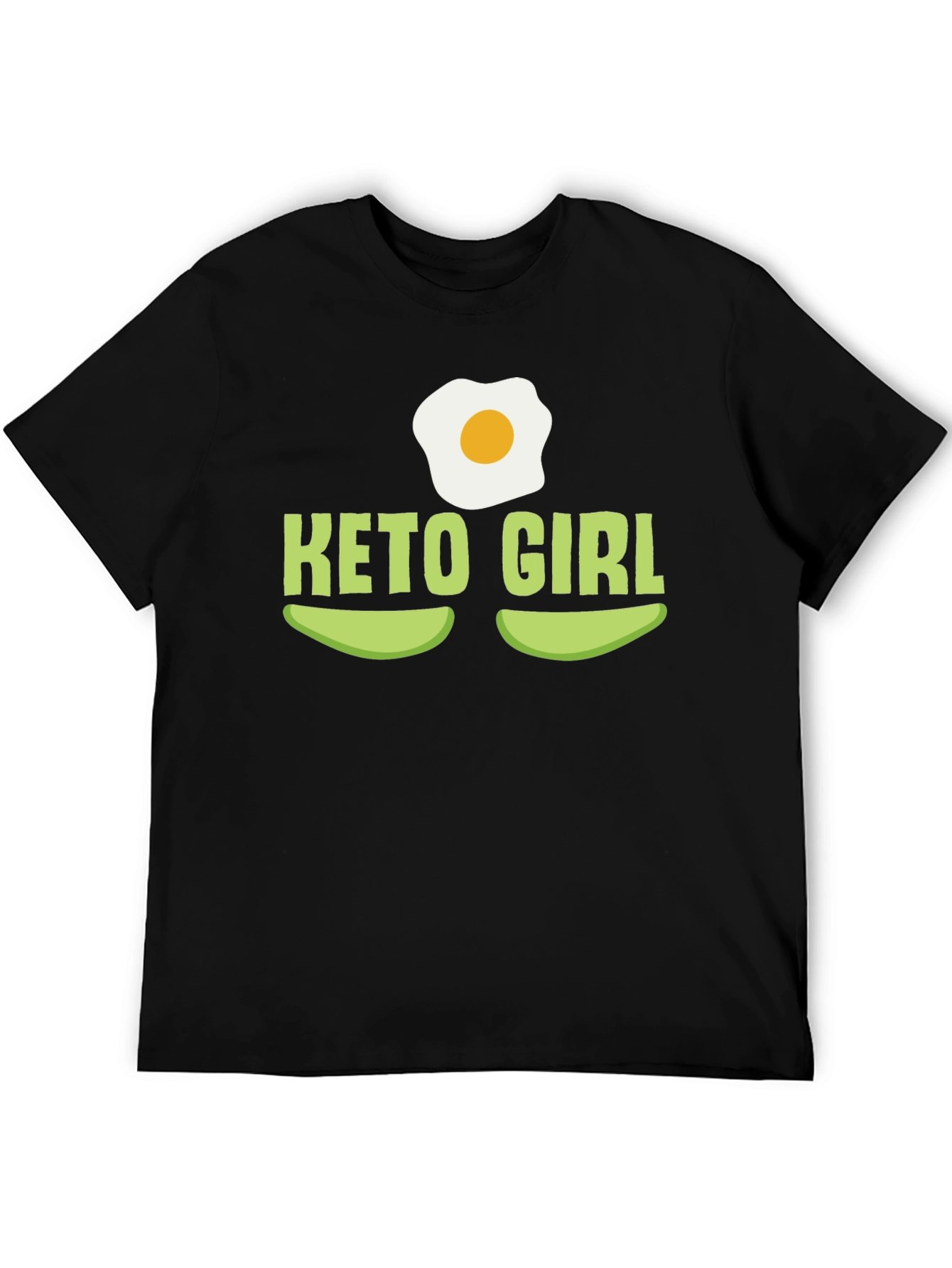 Keto Girl T-Shirt - Avocado & Egg Design