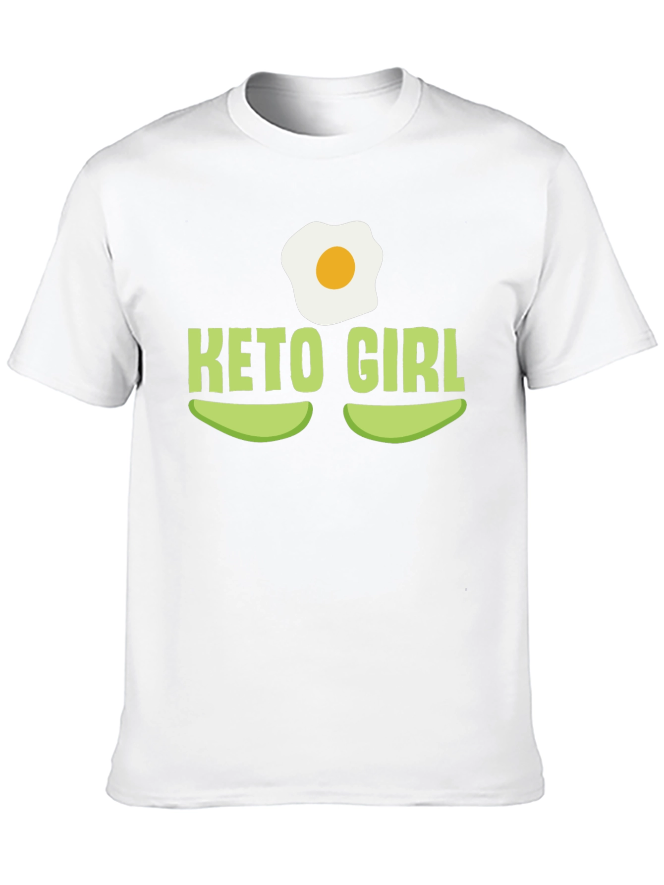 Keto Girl T-Shirt - Avocado & Egg Design