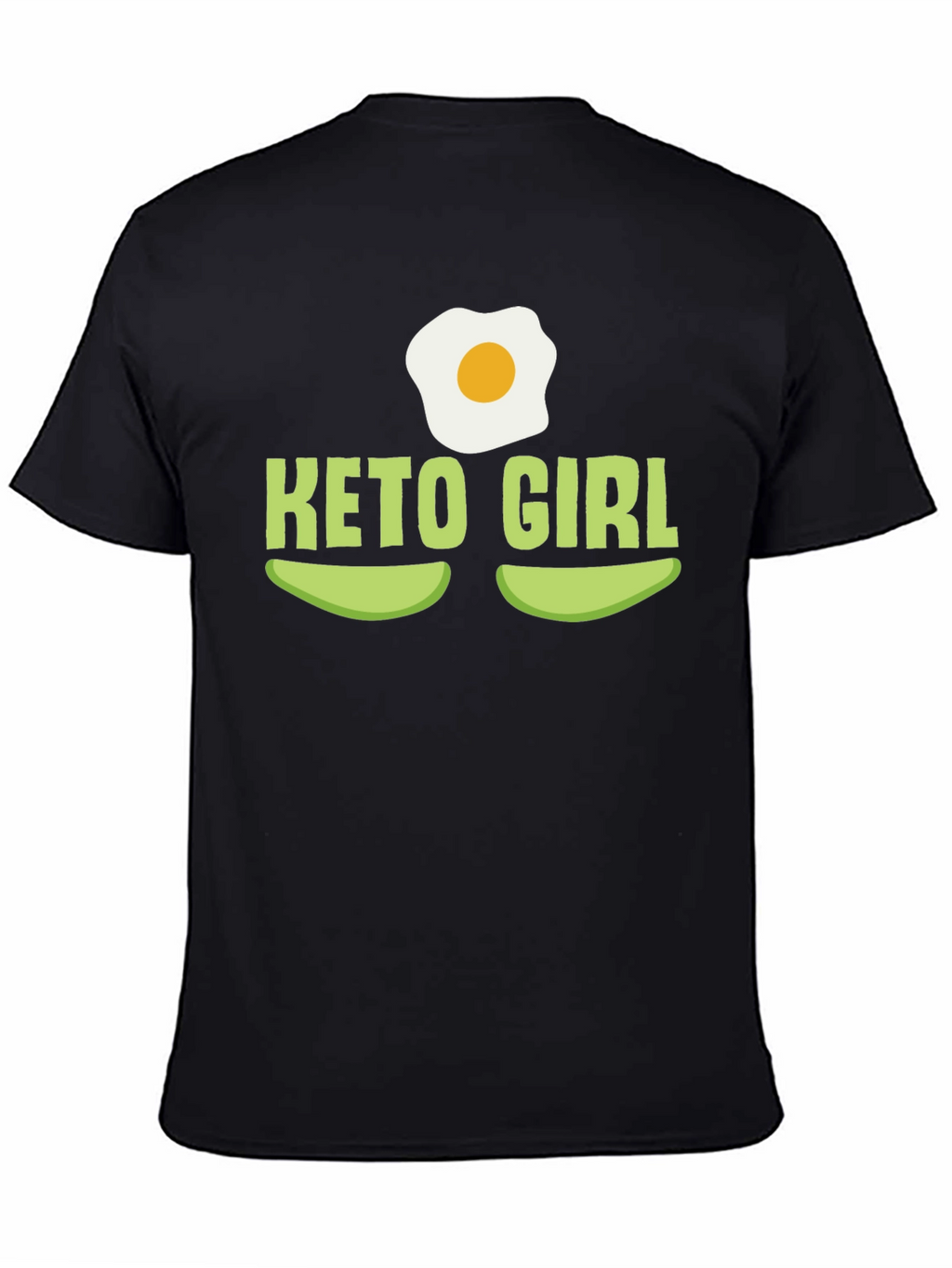 Keto Girl T-Shirt - Avocado & Egg Design