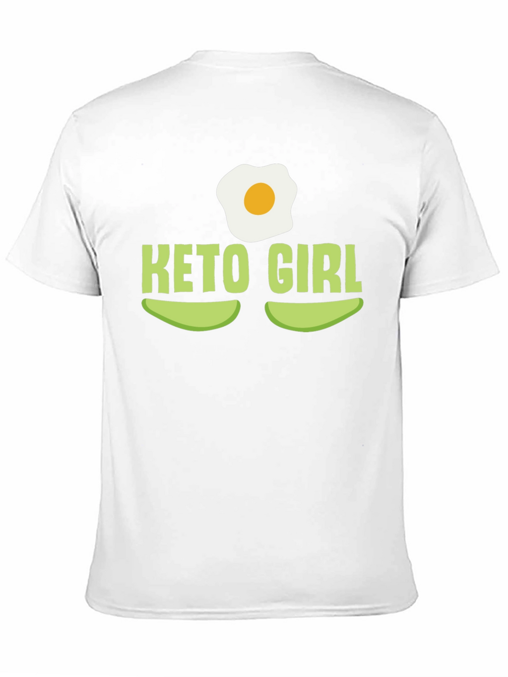 Keto Girl T-Shirt - Avocado & Egg Design