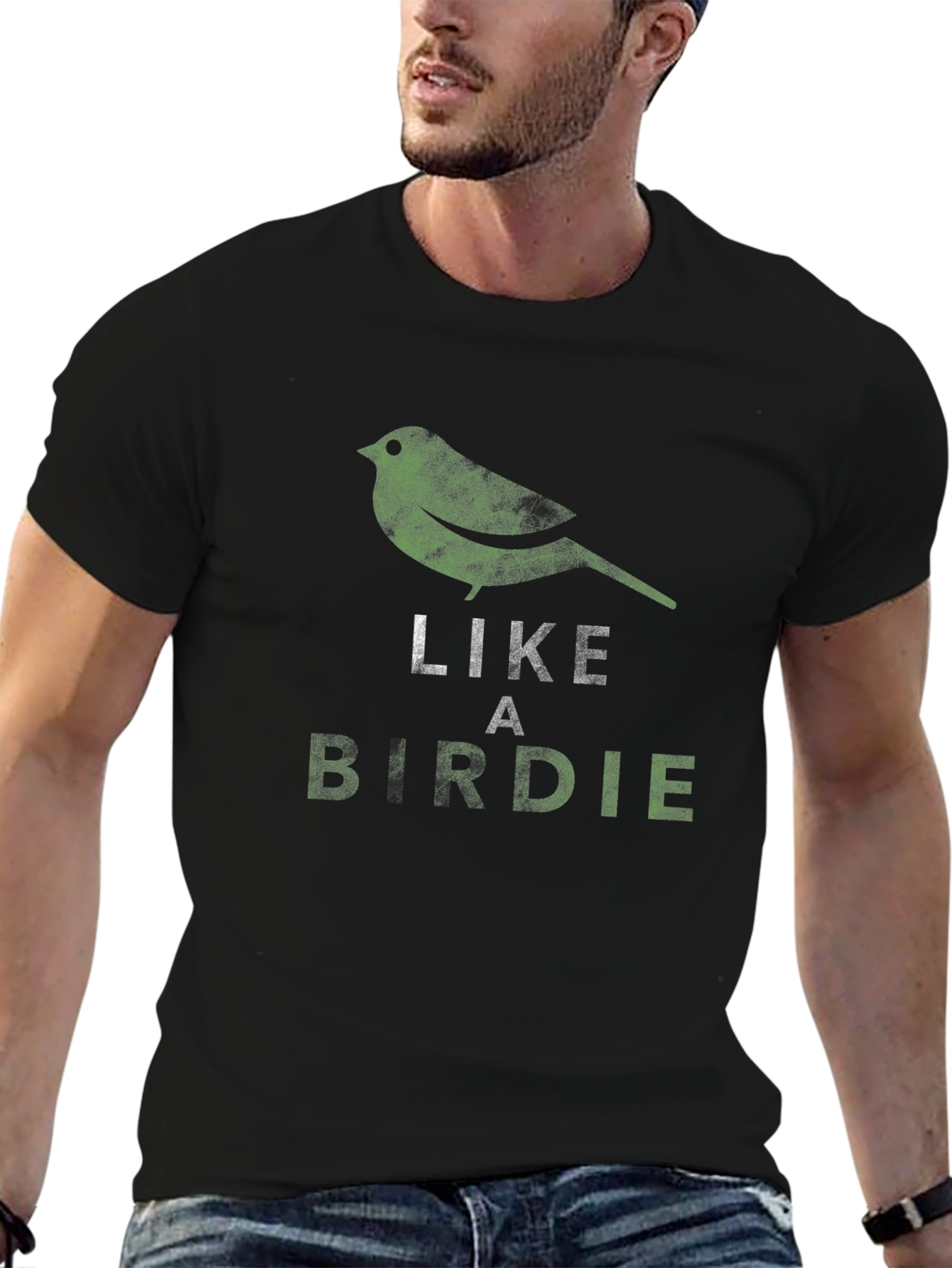 Like a Birdie Black T-Shirt
