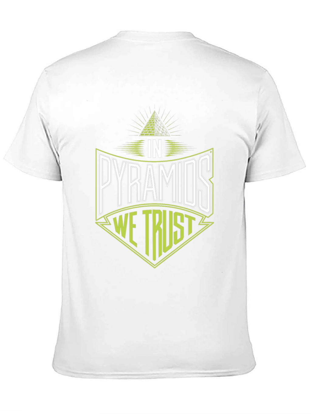 In Pyramids We Trust Graphic Tee