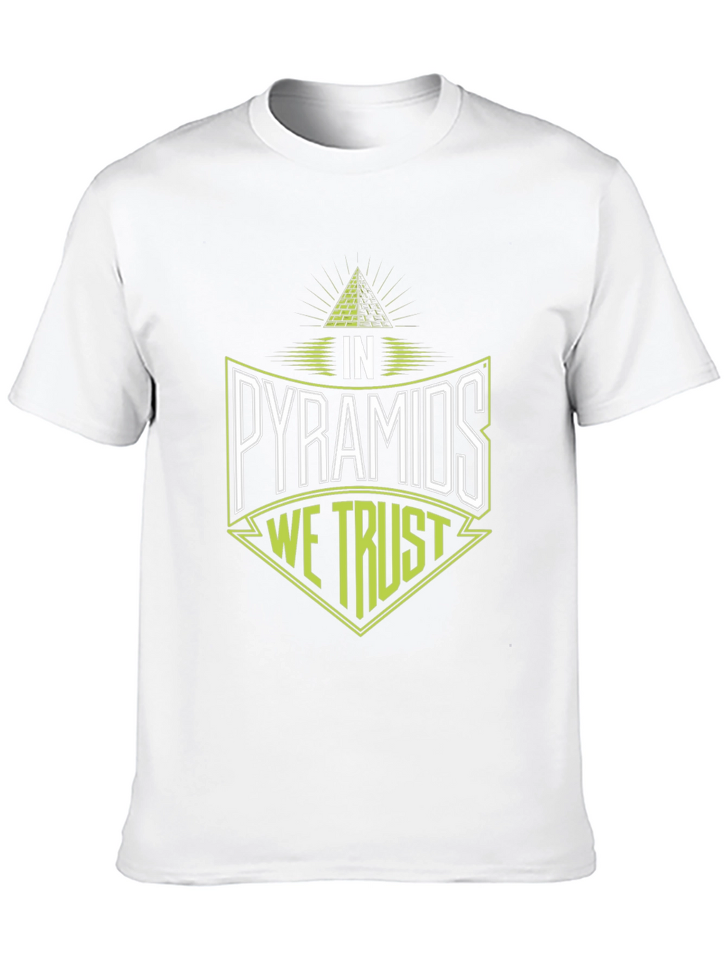 In Pyramids We Trust Graphic Tee