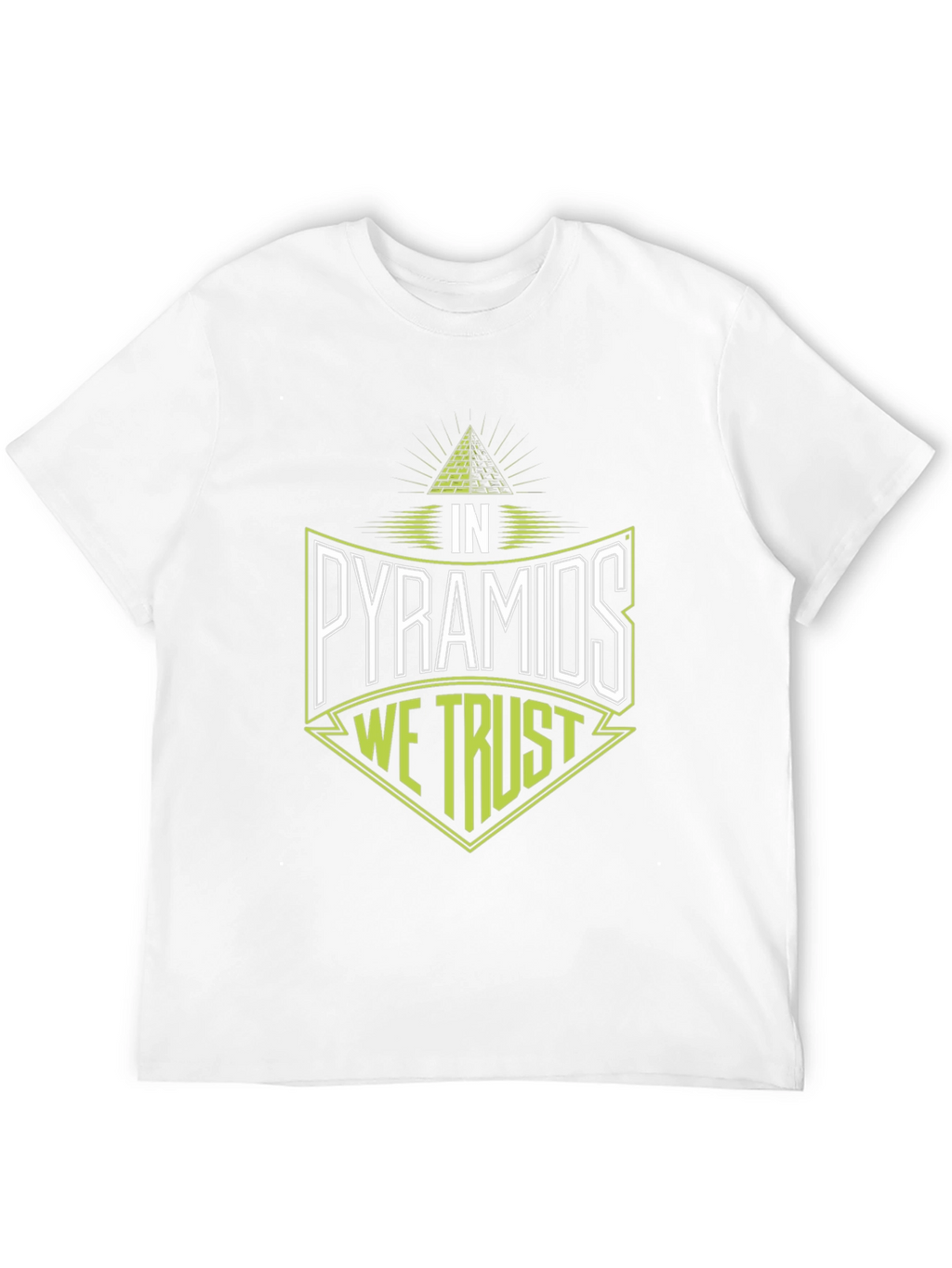 In Pyramids We Trust Graphic Tee