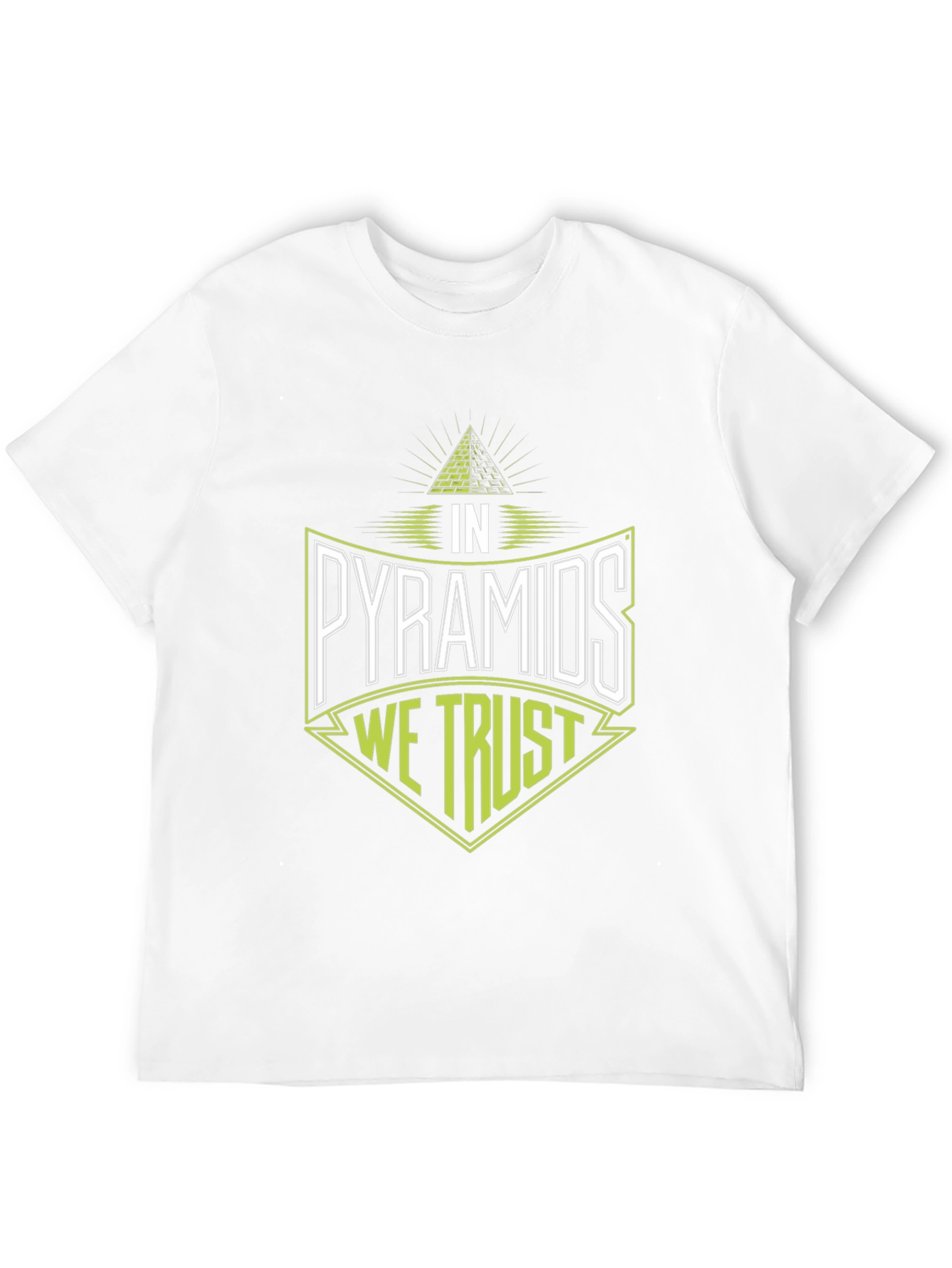 In Pyramids We Trust Graphic Tee
