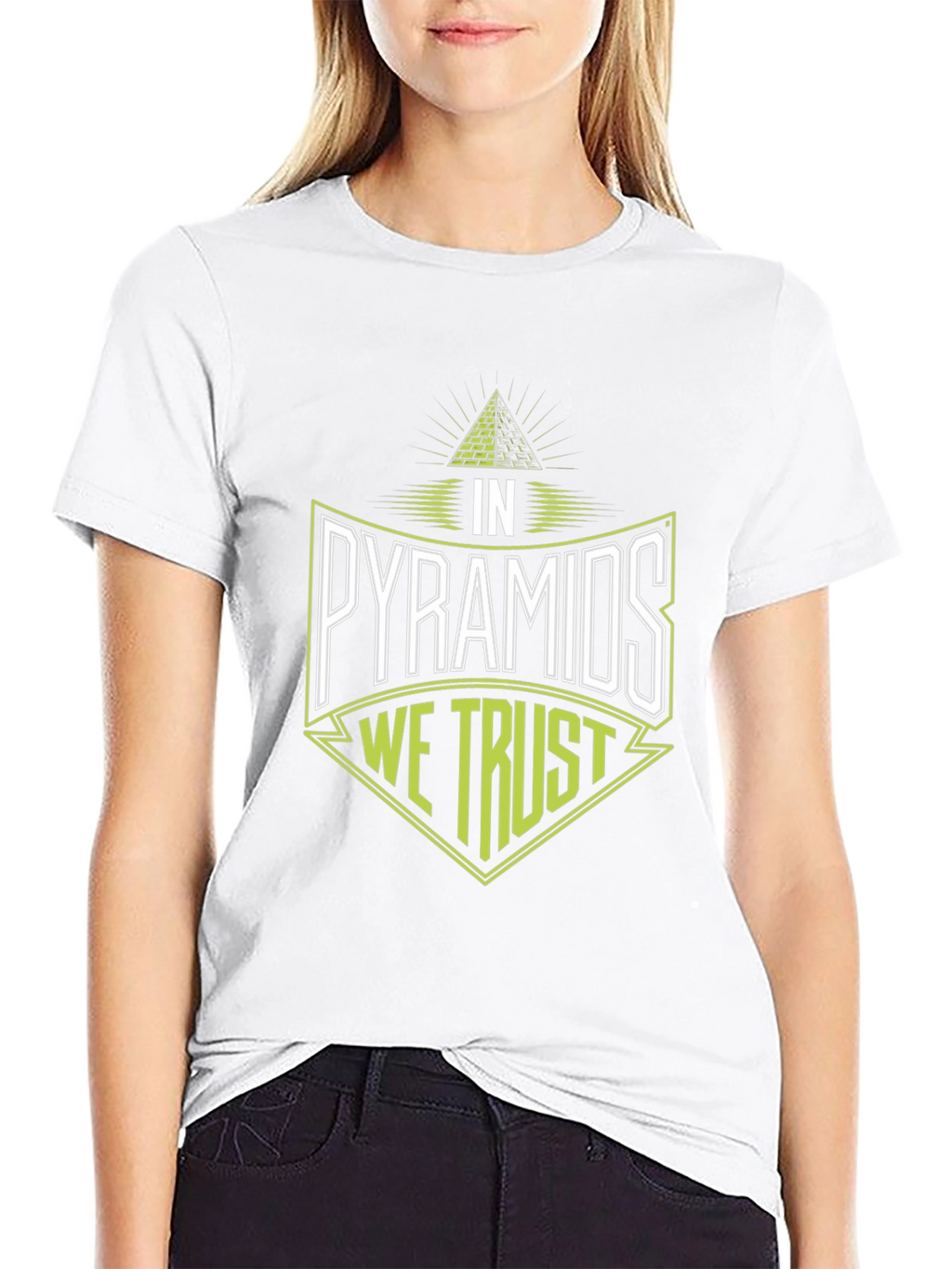 In Pyramids We Trust Graphic Tee