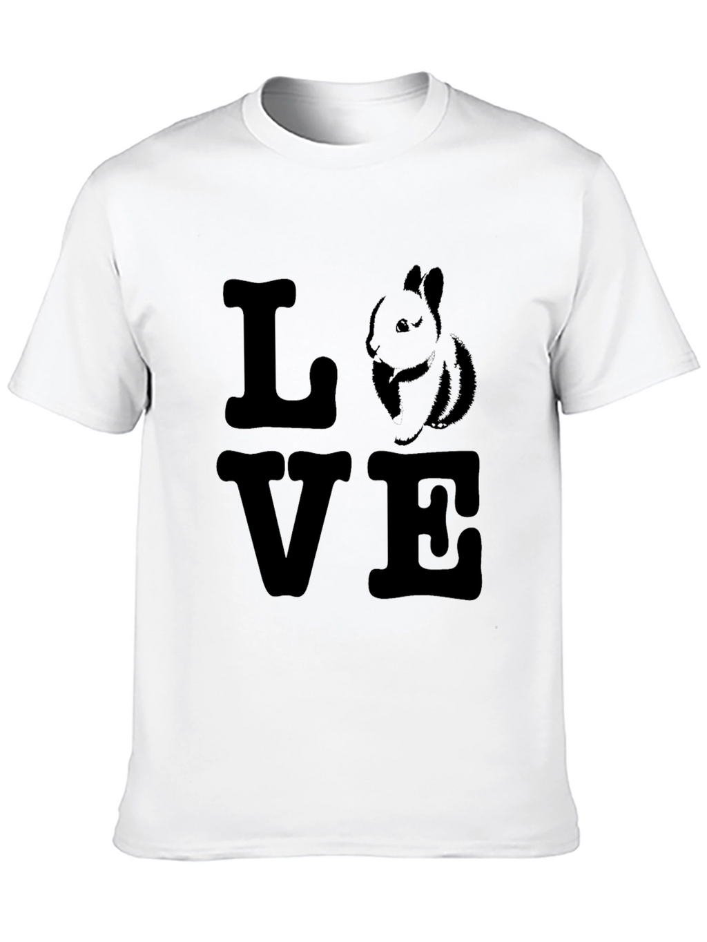 Love Bunny T-Shirt - Cute Rabbit Graphic Tee