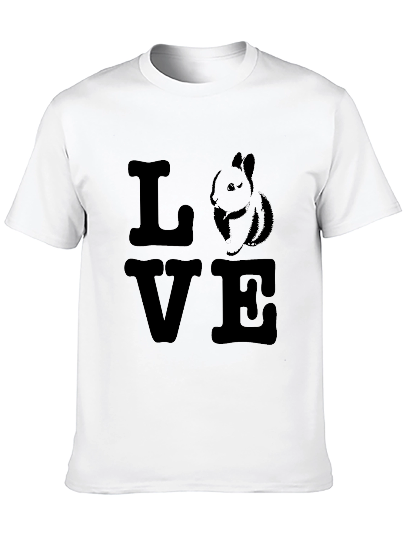Love Bunny T-Shirt - Cute Rabbit Graphic Tee