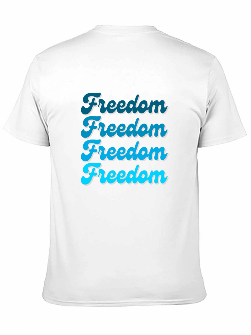 Freedom Tee: Stylish Black Graphic T-Shirt