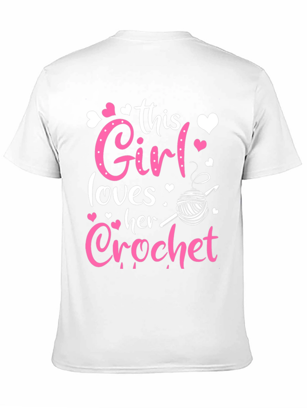 This Girl Loves Crochet T-Shirt
