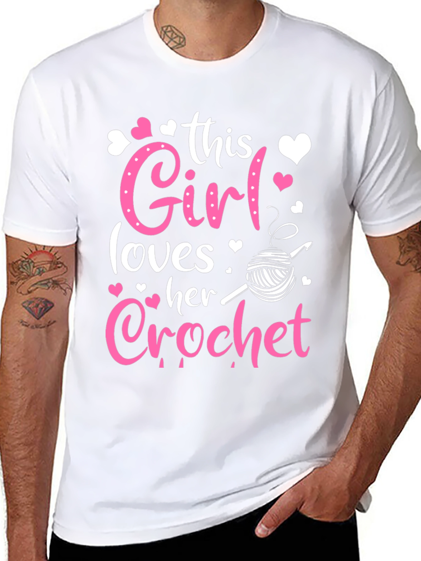 This Girl Loves Crochet T-Shirt