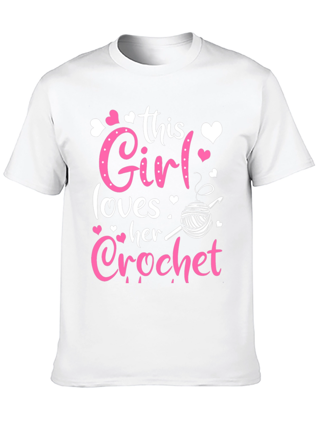 This Girl Loves Crochet T-Shirt