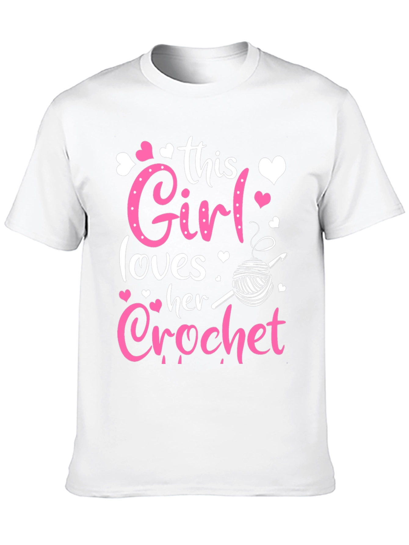 This Girl Loves Crochet T-Shirt